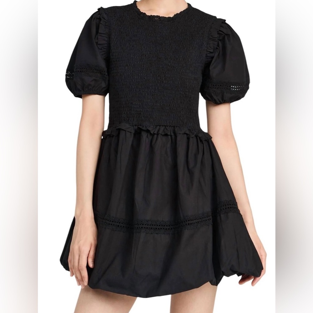 For Love And Lemons Sandy Dress in Black